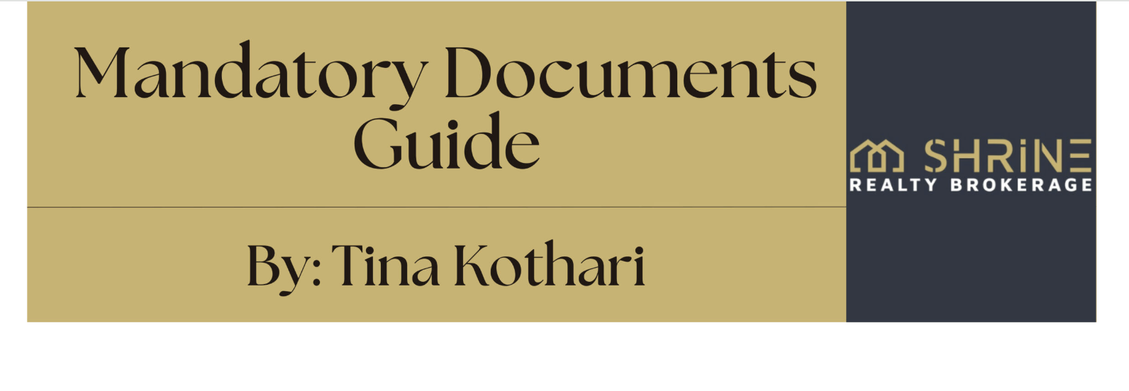 3. Mandatory Documentation Guide